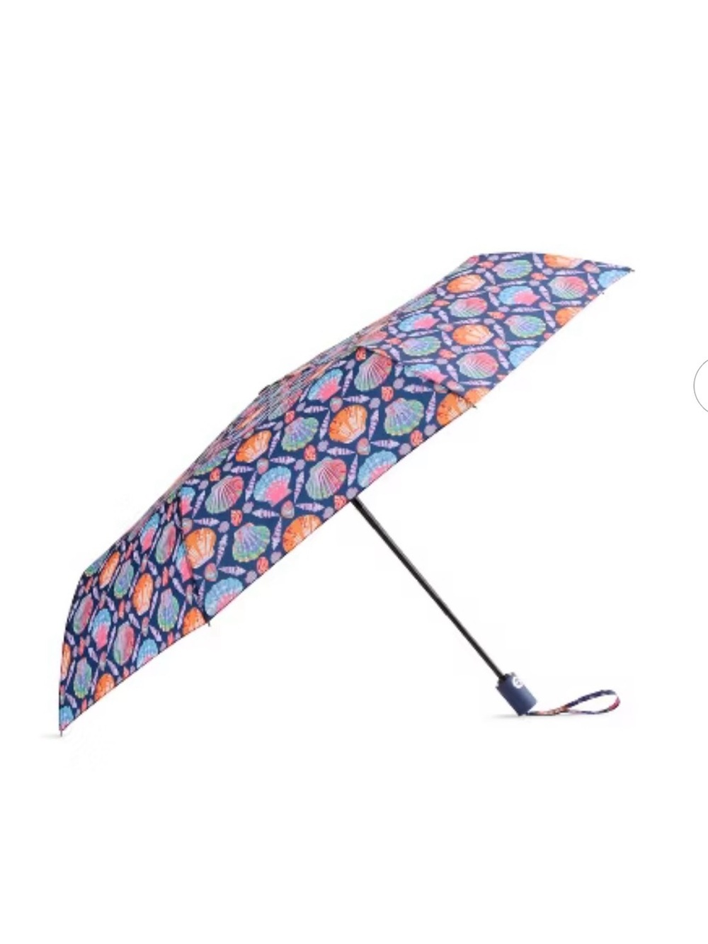 VERA BRADLEY MSRP $45 Essential Multi-Colored Umbrella in Seashell-ebrate Style - Picture 2 of 4